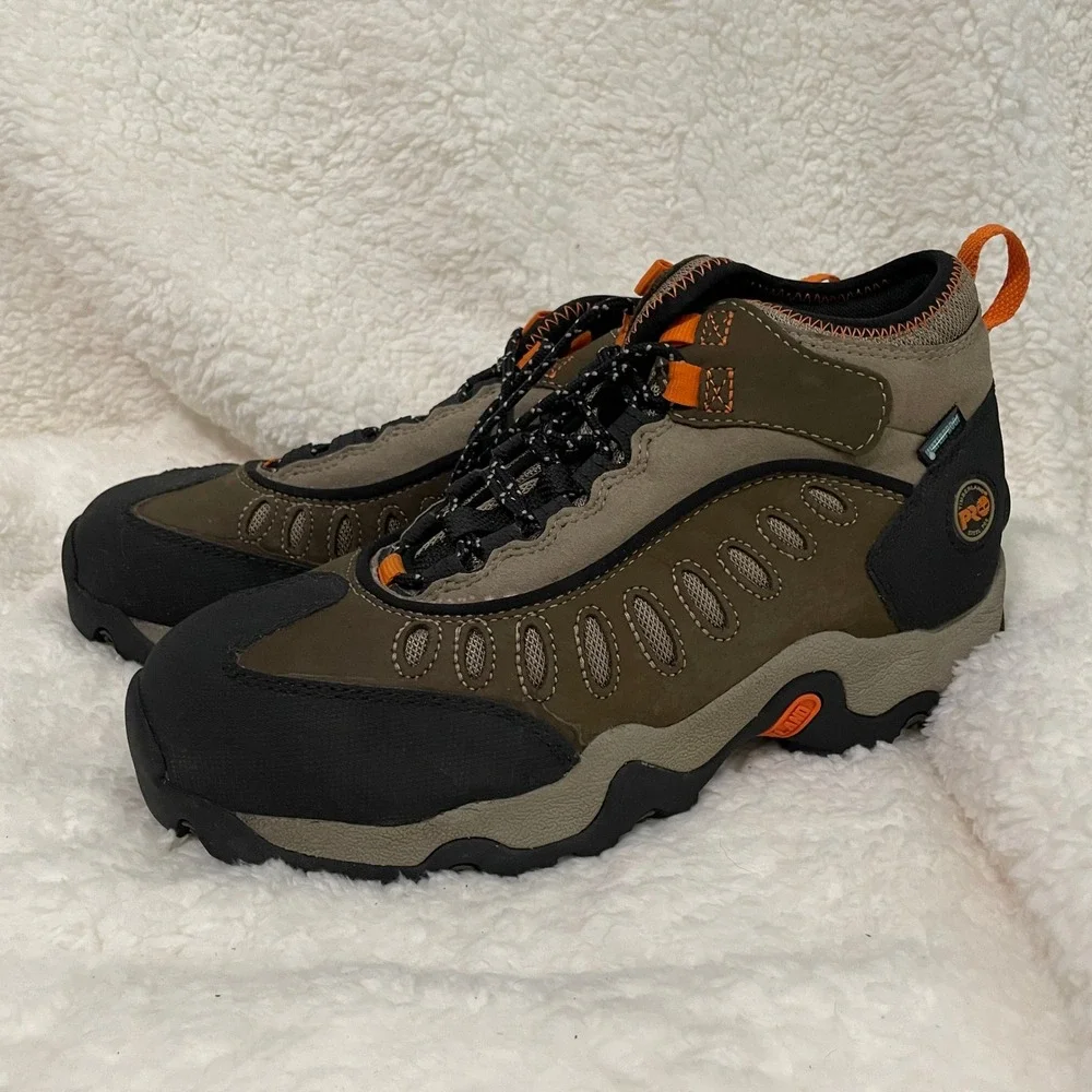 Timberland Waterproof Pro Mudslinger Steel Toe Mens Work Boots Size 9 NWOT